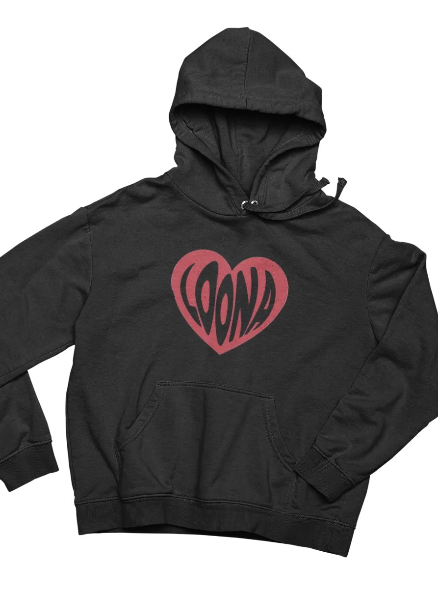 Loona Heart Collage Hoodie