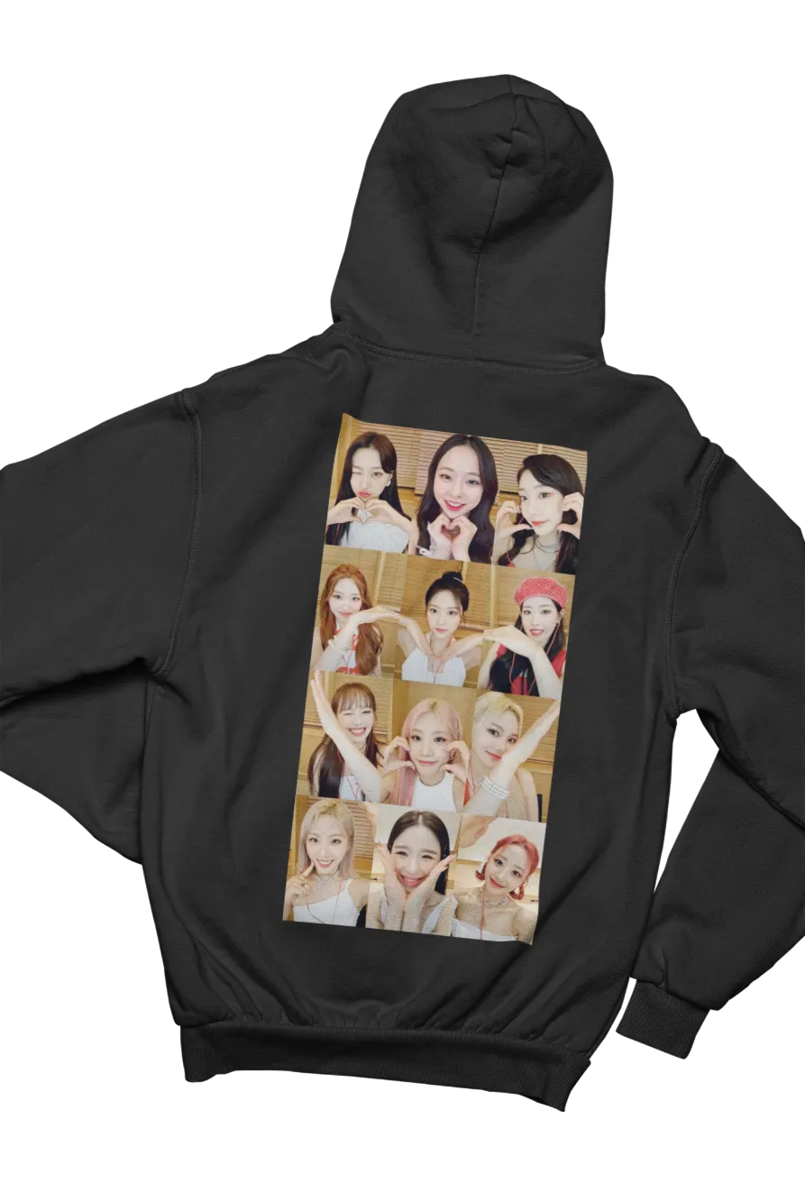Loona Heart Collage Hoodie