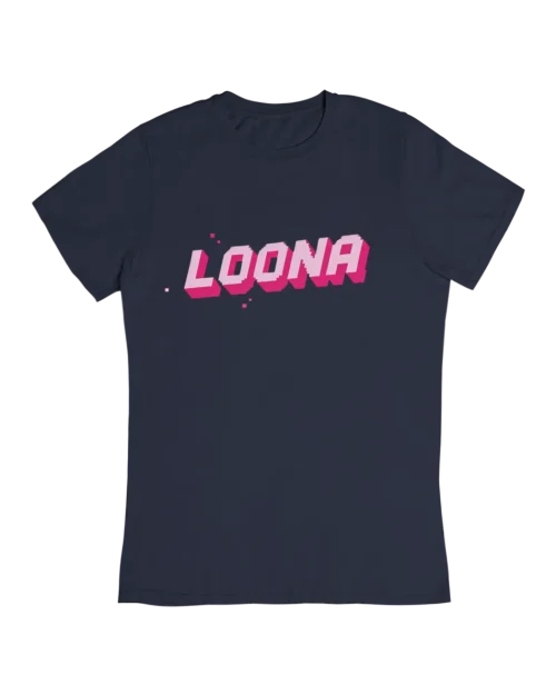Loona Pink Collage T-Shirt