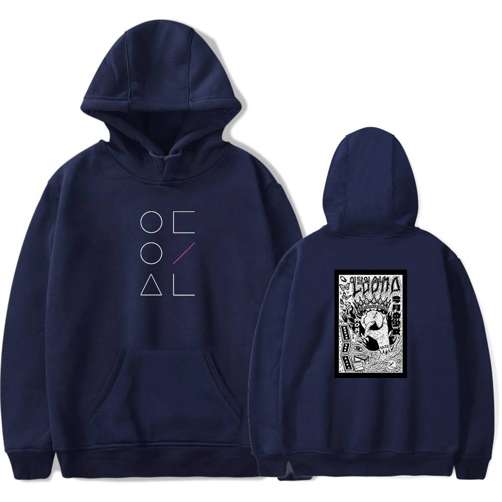 Loona Symbol Poster Hoodie - Blue