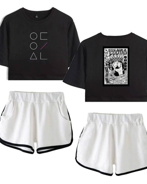 Loona Symbol Poster Tracksuit - Black-White